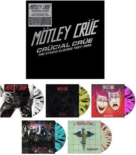 Mötley Crüe - Crücial Crüe: The Studio Albums 1981 1989