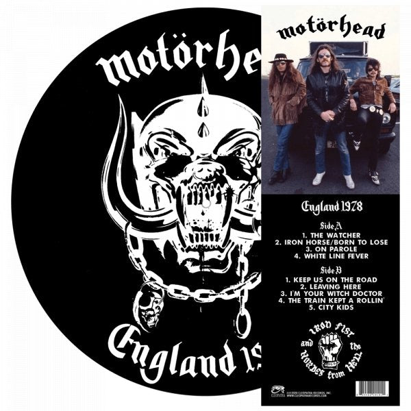 Motorhead - England 1978 (Picture Disc Vinyl) - Gimme Radio