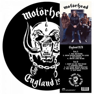 Motorhead - England 1978 (Picture Disc Vinyl) - Gimme Radio