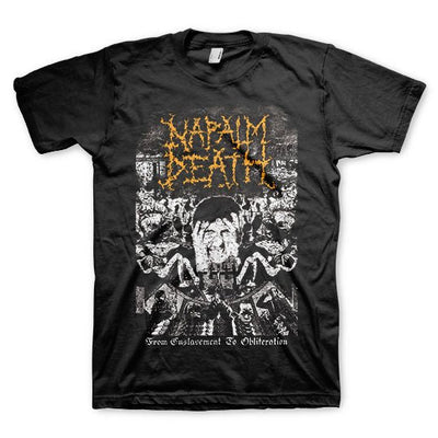 Napalm Death From Enslavement To Obliteration Tee