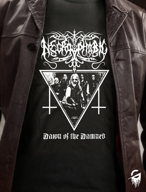Necrophobic "Dawn of the Damned" Gimme EXCLUSIVE T-Shirt - Gimme Radio