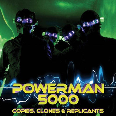 Powerman 5000 - Copies, Clones & Replicants (Green & Black Splatter)