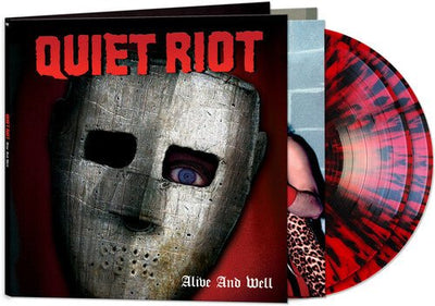 Quiet Riot - Alive & Well (Red & Black Splatter Vinyl, Deluxe Edition Gatefold LP Jacket)