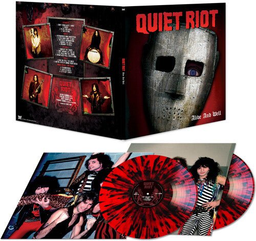 Quiet Riot - Alive & Well (Red & Black Splatter Vinyl, Deluxe Edition Gatefold LP Jacket) - Gimme Radio