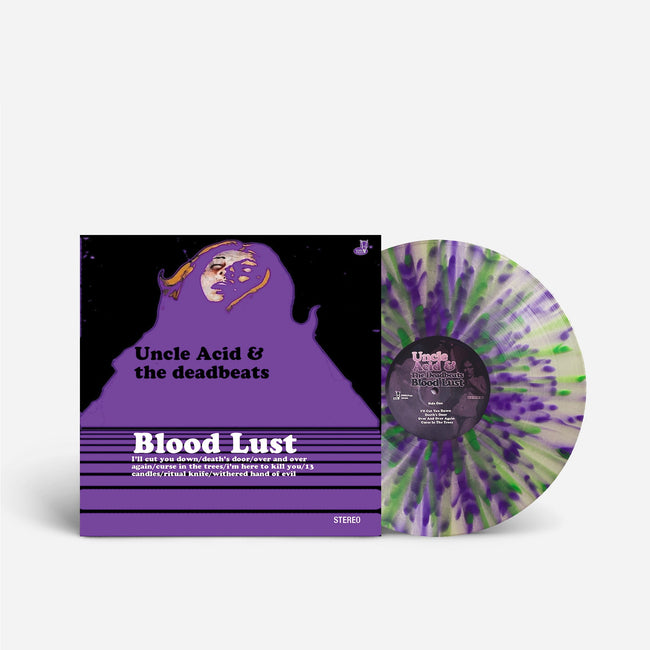 Uncle Acid & the Deadbeats - Blood Lust (Exclusive Purple & Green Splatter Vinyl) - Gimme Radio