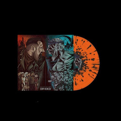 Villain of the Story (Divided - Orange & Blue Splatter)
